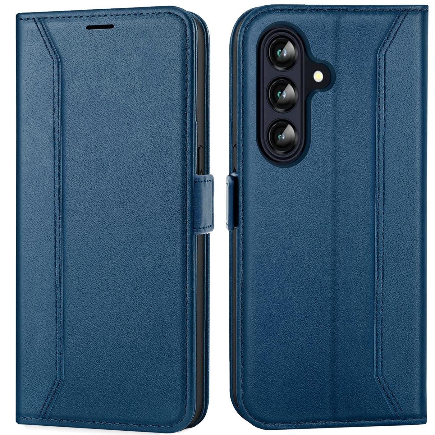 CoolGadget Handyhülle Wallet Klapptasche Cover Case für Samsung Galaxy A57 5G, Handy Tasche mit RFID Schutz Kartenfach Book Schutzhülle