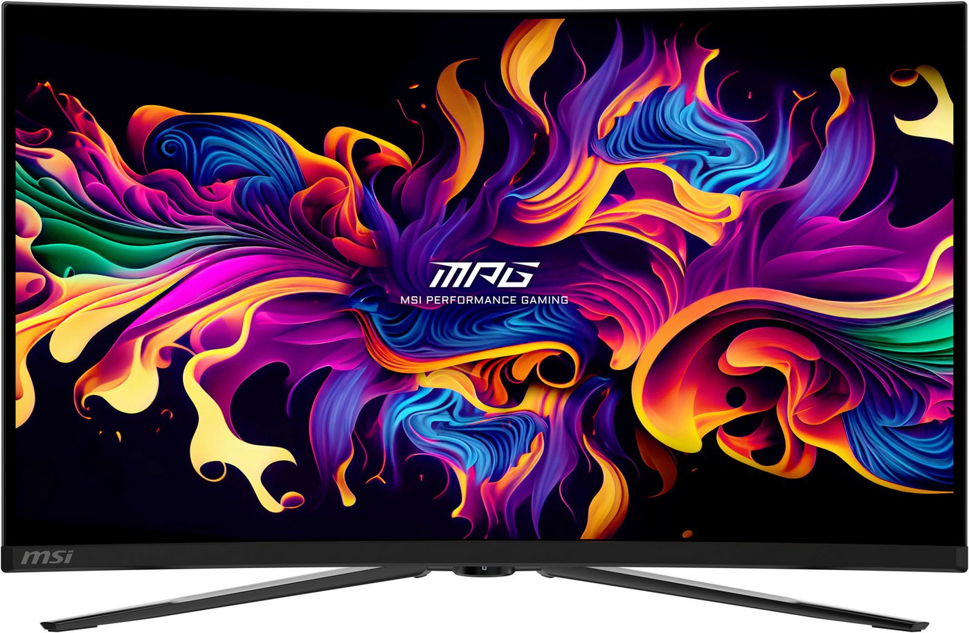 MSI MPG 321CURX QD-OLED Curved-Gaming-OLED-Monitor (80 cm/32 ", 3840 x 2160 px, 4K Ultra HD, 0,03 ms Reaktionszeit, 240 Hz, QD-OLED)