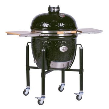 MONOLITH Keramikgrill Monolith Keramikgrill LeCHEF PRO-Serie 2.0 Schwarz Ø 52 cm Grillrost