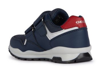 Geox J PAVEL B Sneaker mit praktischem Klettverschluss, Freizeitschuh, Halbschuh, Schnürschuh