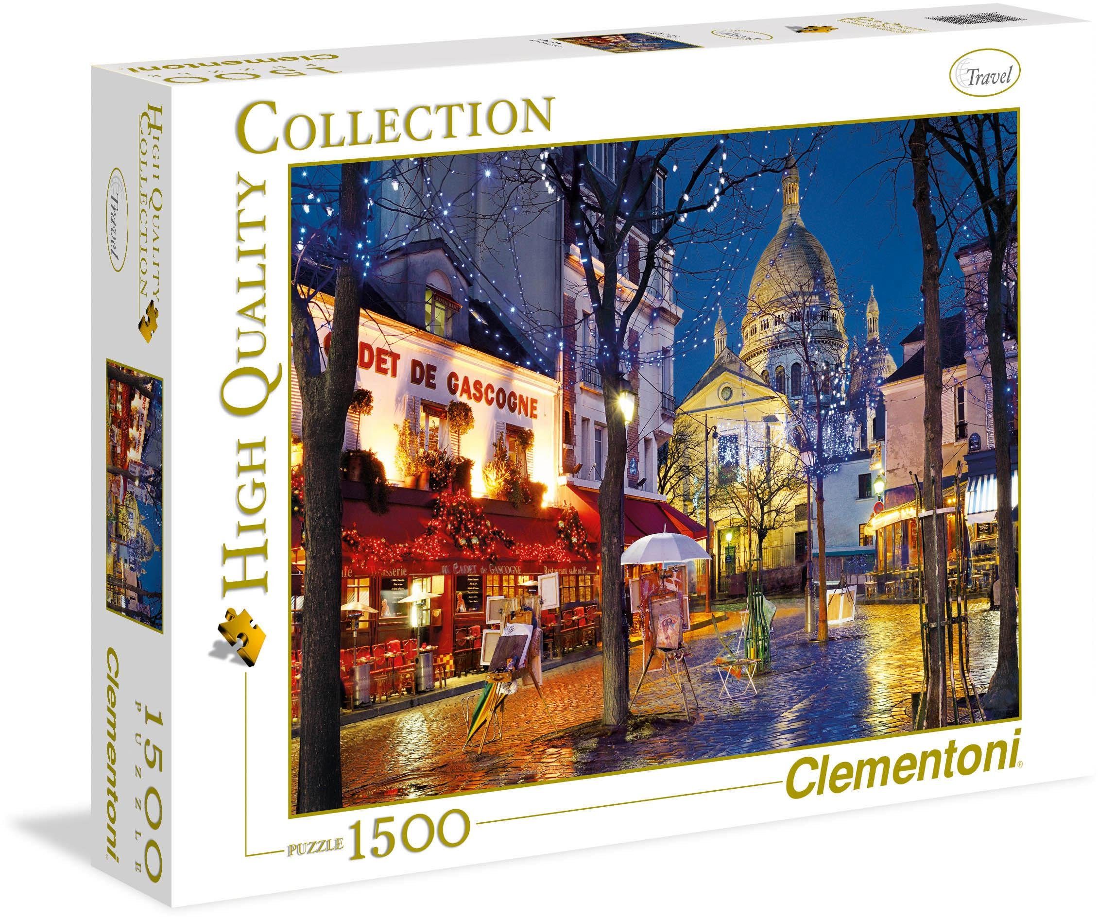Clementoni® Puzzle High Quality Collection, Montmartre, 1500 Puzzleteile, M günstig online kaufen