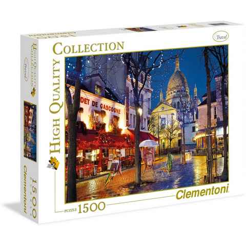 Clementoni® Puzzle High Quality Collection, Montmartre, 1500 Puzzleteile, Made in Europe