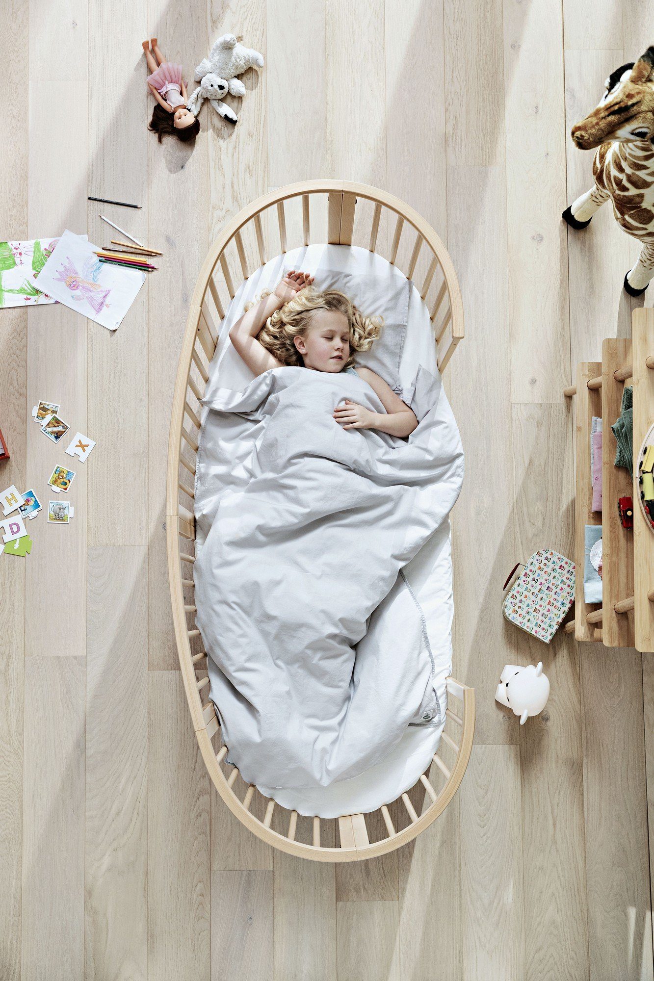 Babymatratze Sleepi Junior Matratze V2 – passend für das Sleepi Bett, Stokke, 10 cm hoch