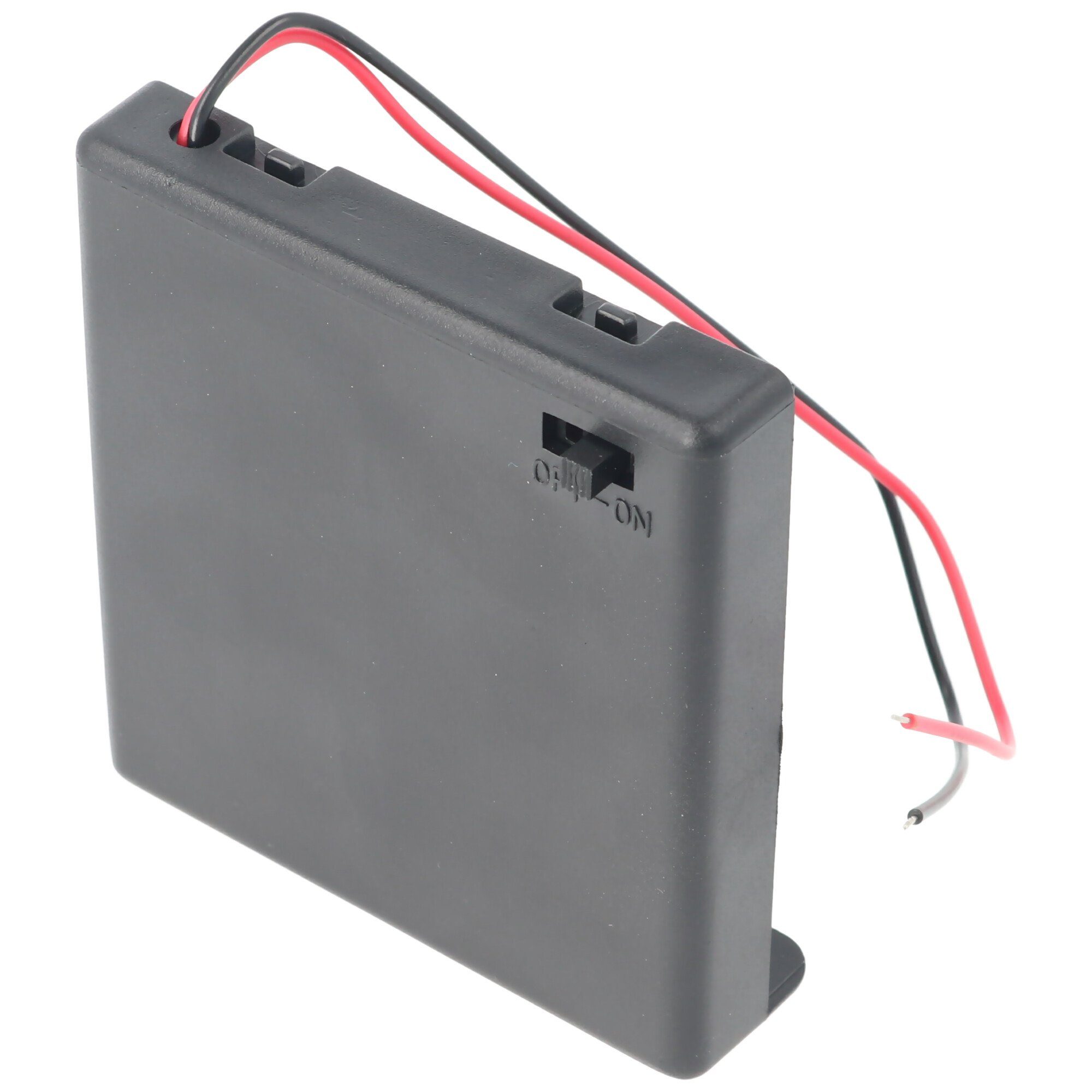 für ode HR-3, AccuCell Batterie 4 LR6 Batterien Batteriehalter Mignon AccuCell Stück AA