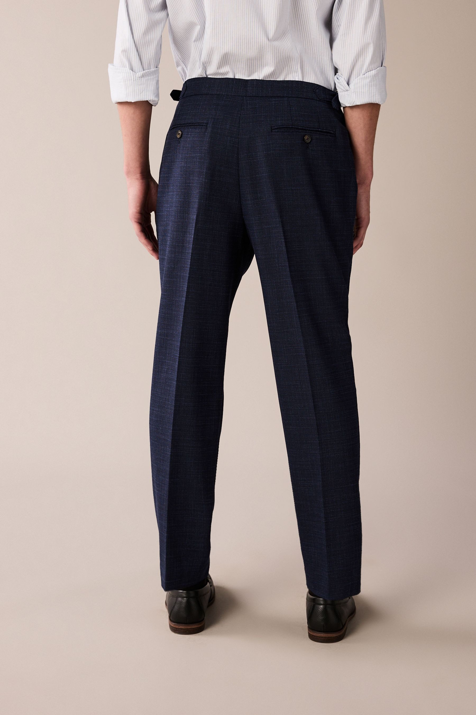 Next Stoffhose Seitlich verstellbare Anzughose mit günstig online kaufen