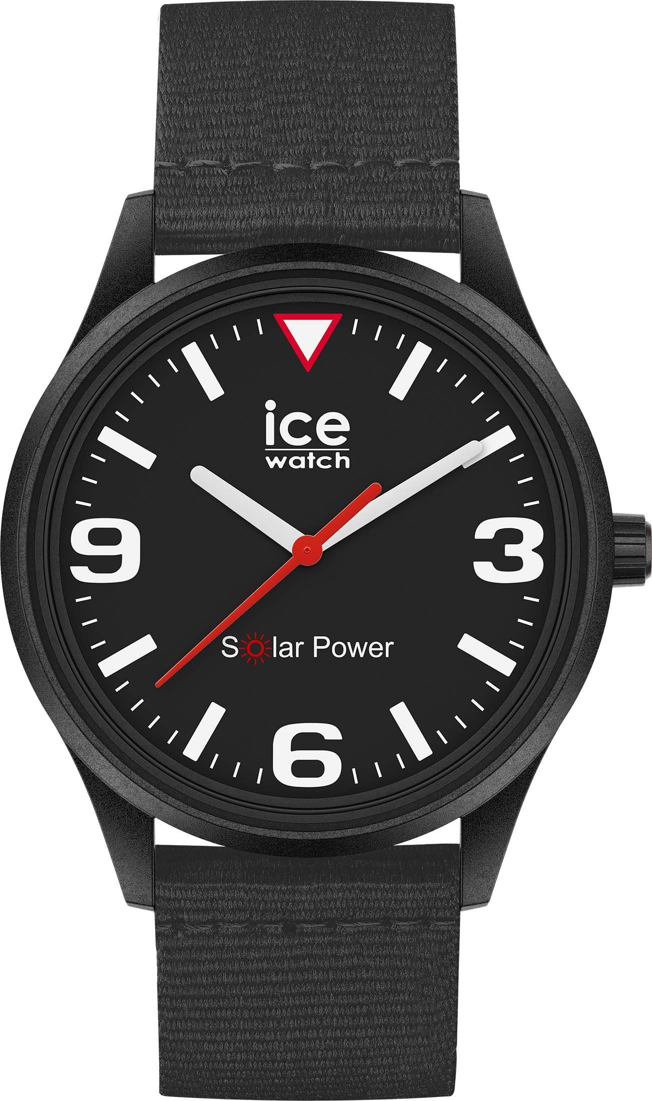 ice-watch Solaruhr ICE solar power Black 020058 schwarz M, tide