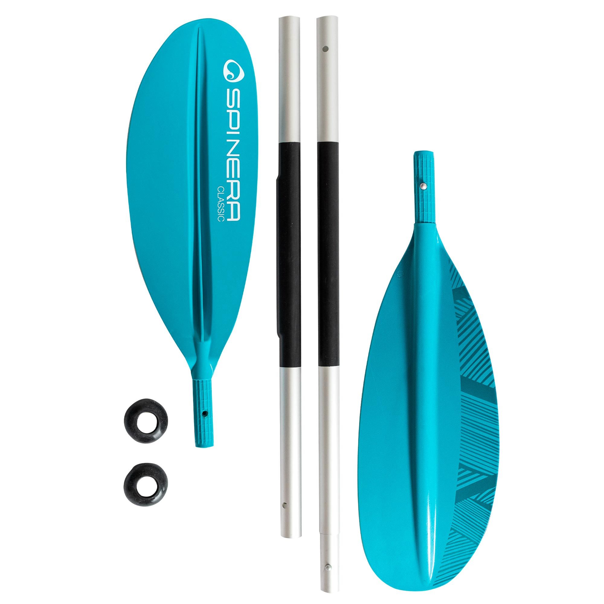 Spinera Spinera Kayak Paddle Classic Alu 4-teilig 240cm Kajakpaddel SUP-Paddel