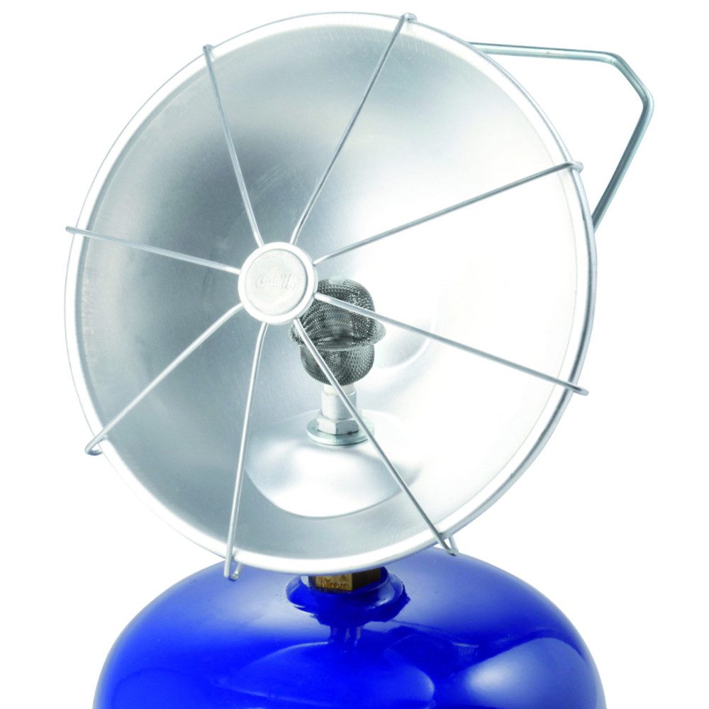 PrimeVal Heizstrahler Gasheizstrahler Werkstattheizung Campingheizung, 1100.0 W, 1,1 kW, 85 g/h, gerichtete Wärme, LPG, kompakt