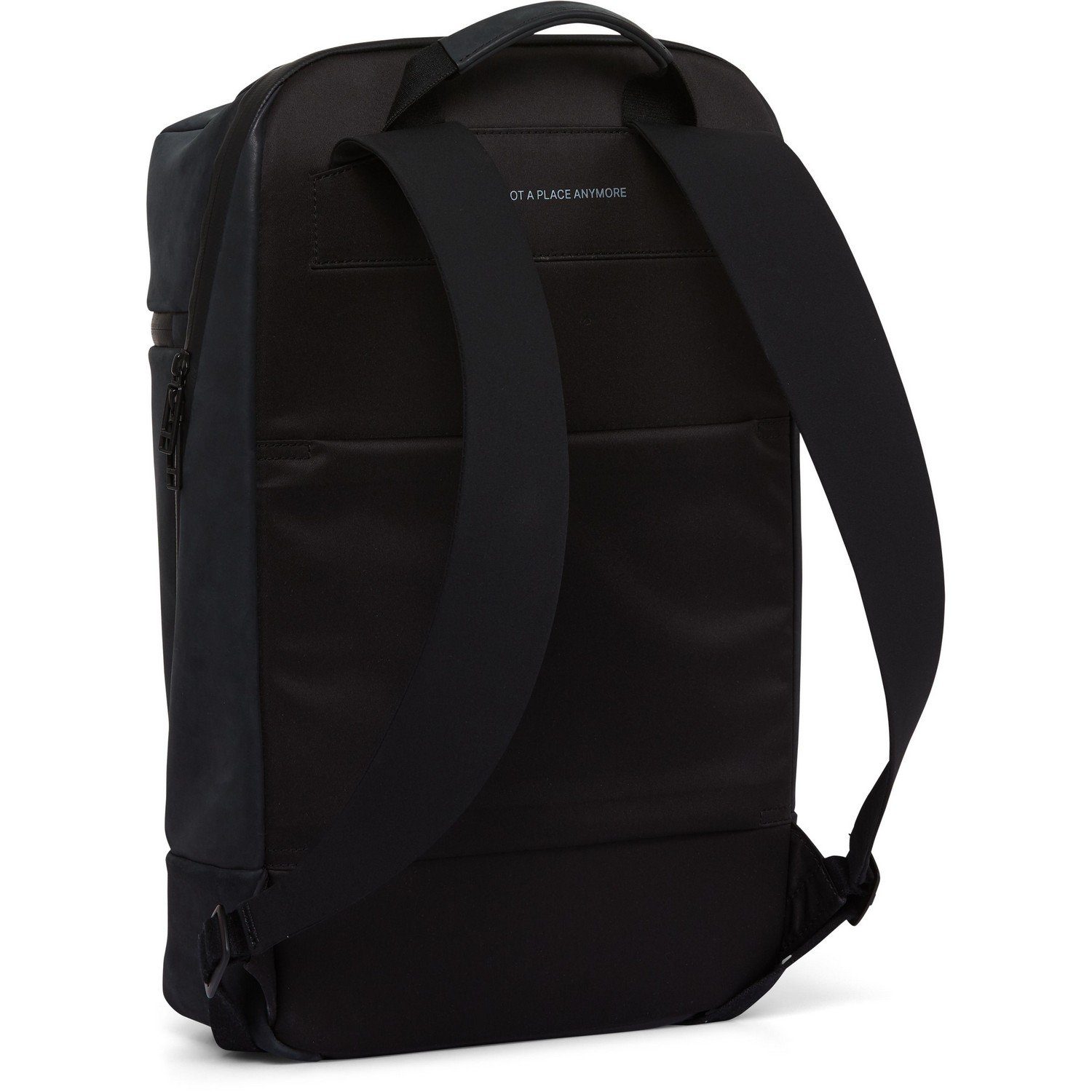 Salzen Rucksack Rucksack Savvy Leather Charcoal Black – Bild 2 von 5