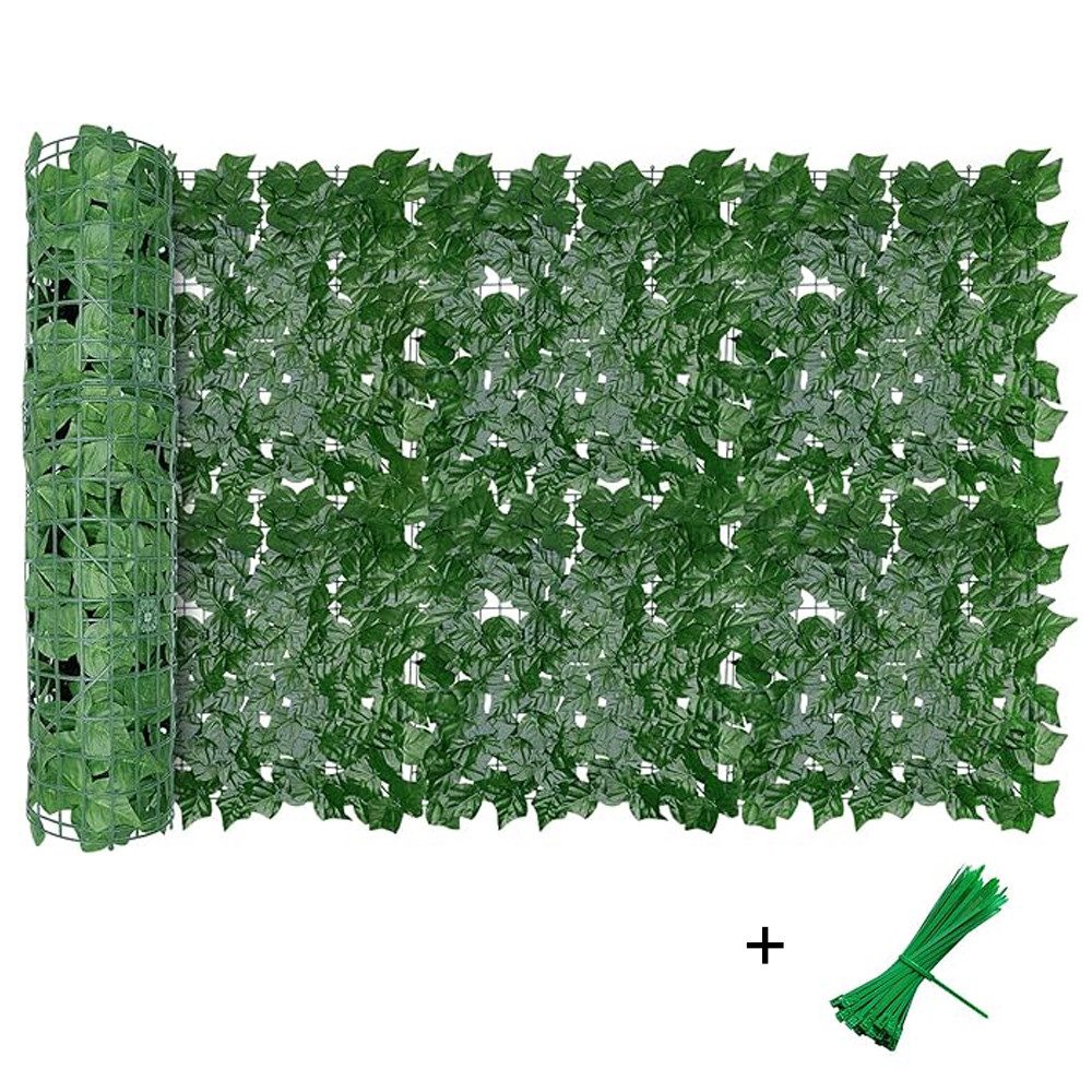 NUODWELL Balkonsichtschutz Künstliche Efeu Garten Sichtschutz,Künstliche Ef günstig online kaufen