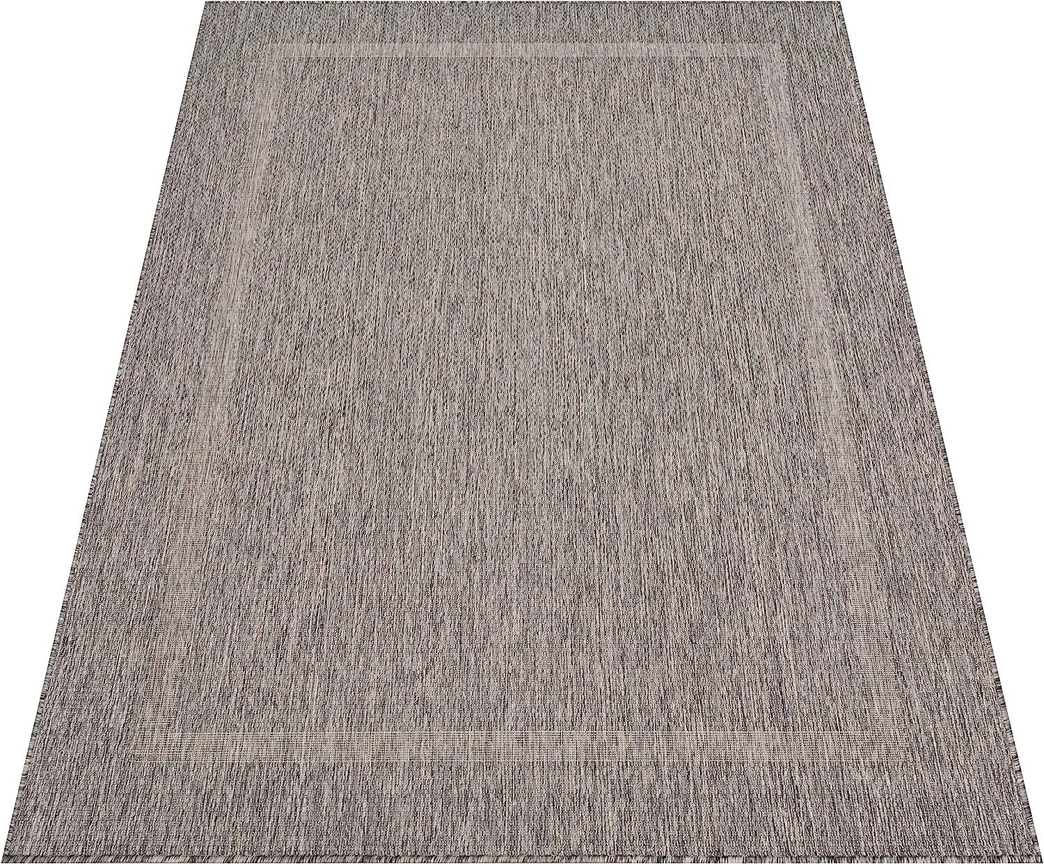 Homtex Outdoorteppich, 60 x 100 cm, Waschbarer In & Outdoor Teppich Wetterfest Balkon Wasserfest Terasse
