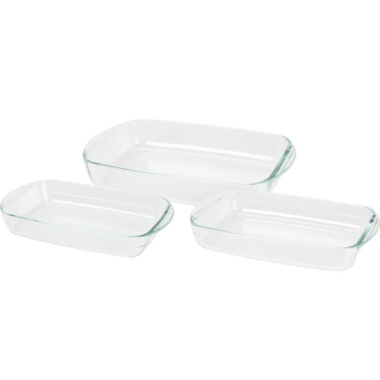 Excellent Houseware Auflaufform, Glas