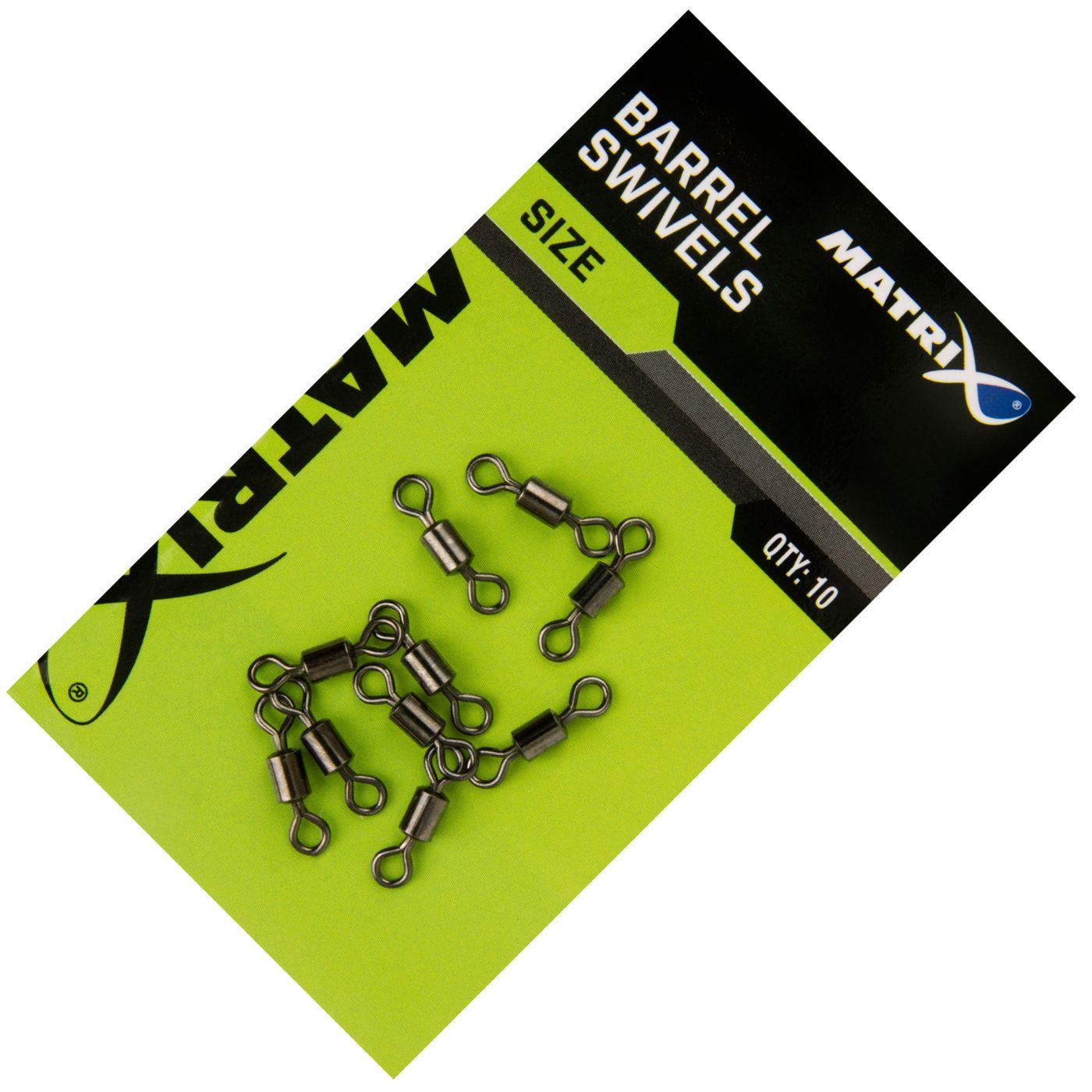 Schnurverbinder Fox Matrix Barrel Swivels - 10 Angelwirbel