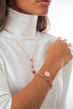 ENGELSINN Armband Schmuck Armband Münze Rose Edelstahl Charm inkl. Geschenkbox (1-tlg), Hochwertige Verarbeitung
