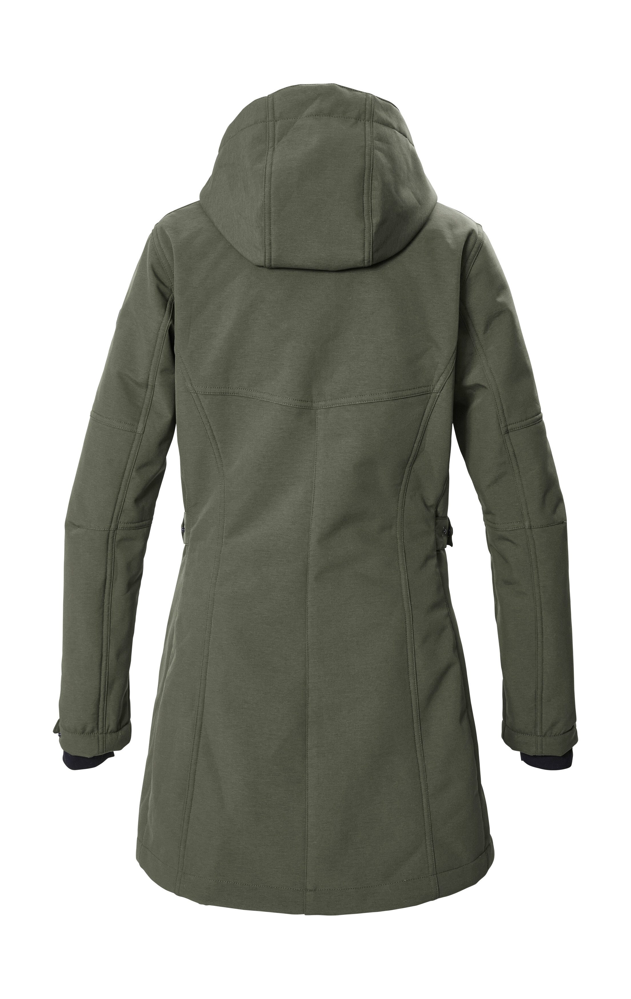 G.I.G.A. DX by killtec Softshellparka GW 61 WMN SFTSHLL PRK Winddichter, wasserabweisender Damen Softshell Parka mit Teddyfleece – Bild 2 von 2