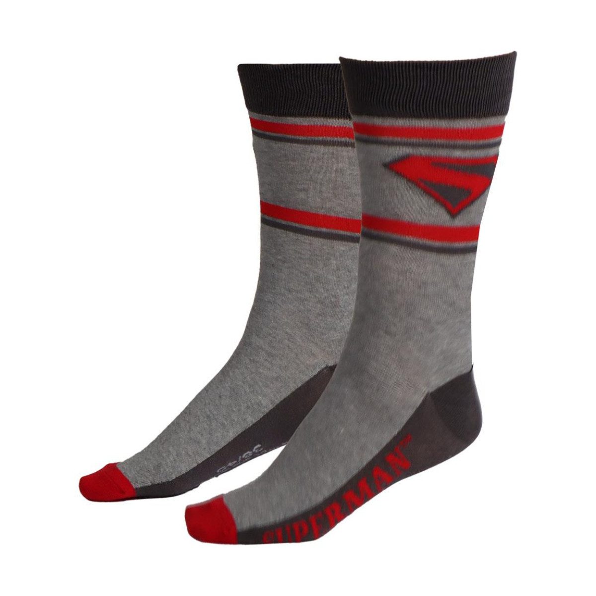 Superman Socken 1 Paar Socken mit komfortabler Passform in Größe 38-45