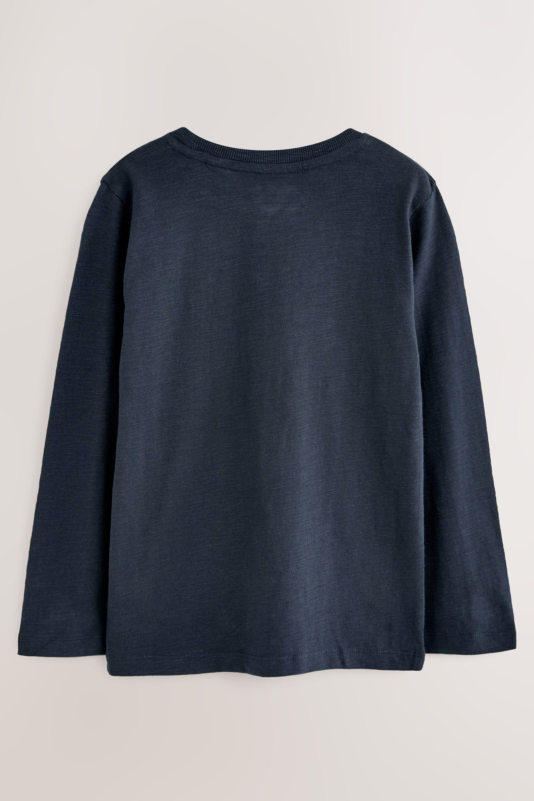 Next Langarmshirt Einfarbiges Shirt (1-tlg)