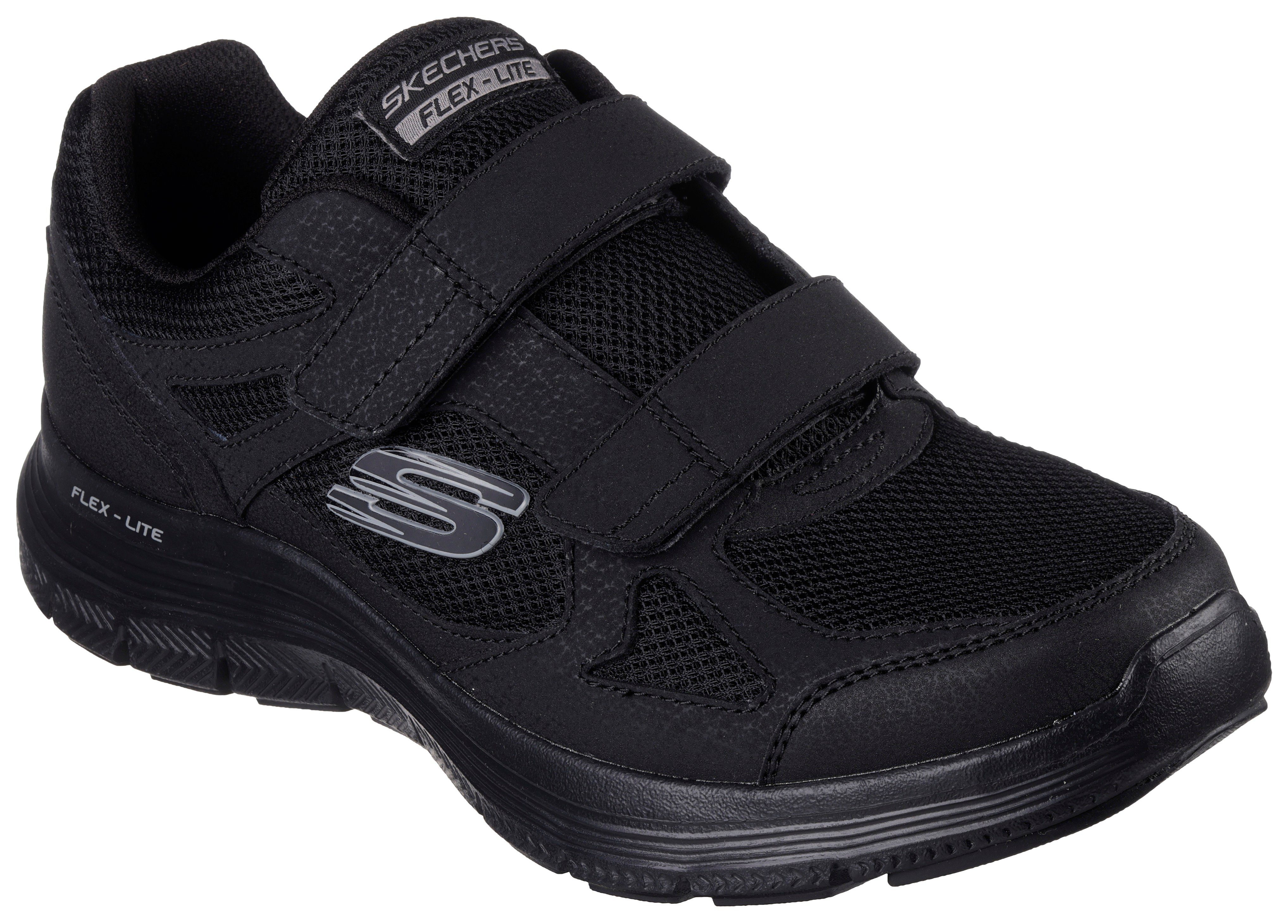 Skechers FLEX ADVANTAGE 4.0 Sneaker mit Klettverschlüssen, Freizeitschuh, Halbschuh, Schnürschuh