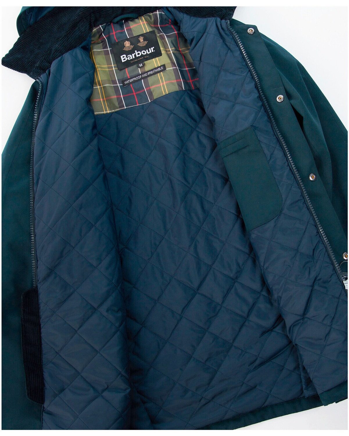 Barbour Winterjacke Jacke Winter Ashby Waterproof Wasserabweisend