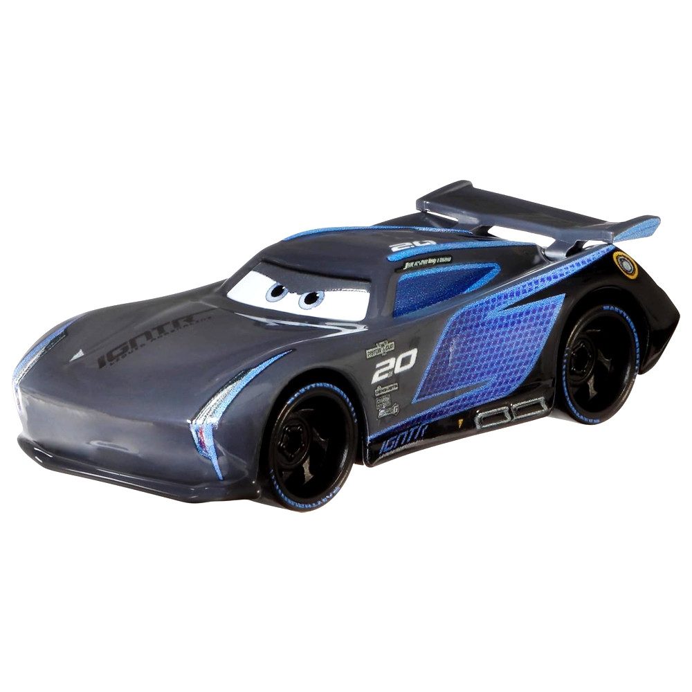 Disney Cars Spielzeug-Rennwagen Jackson Storm DXV34 Disney Cars Cast 1:55 Mattel Fahrzeuge