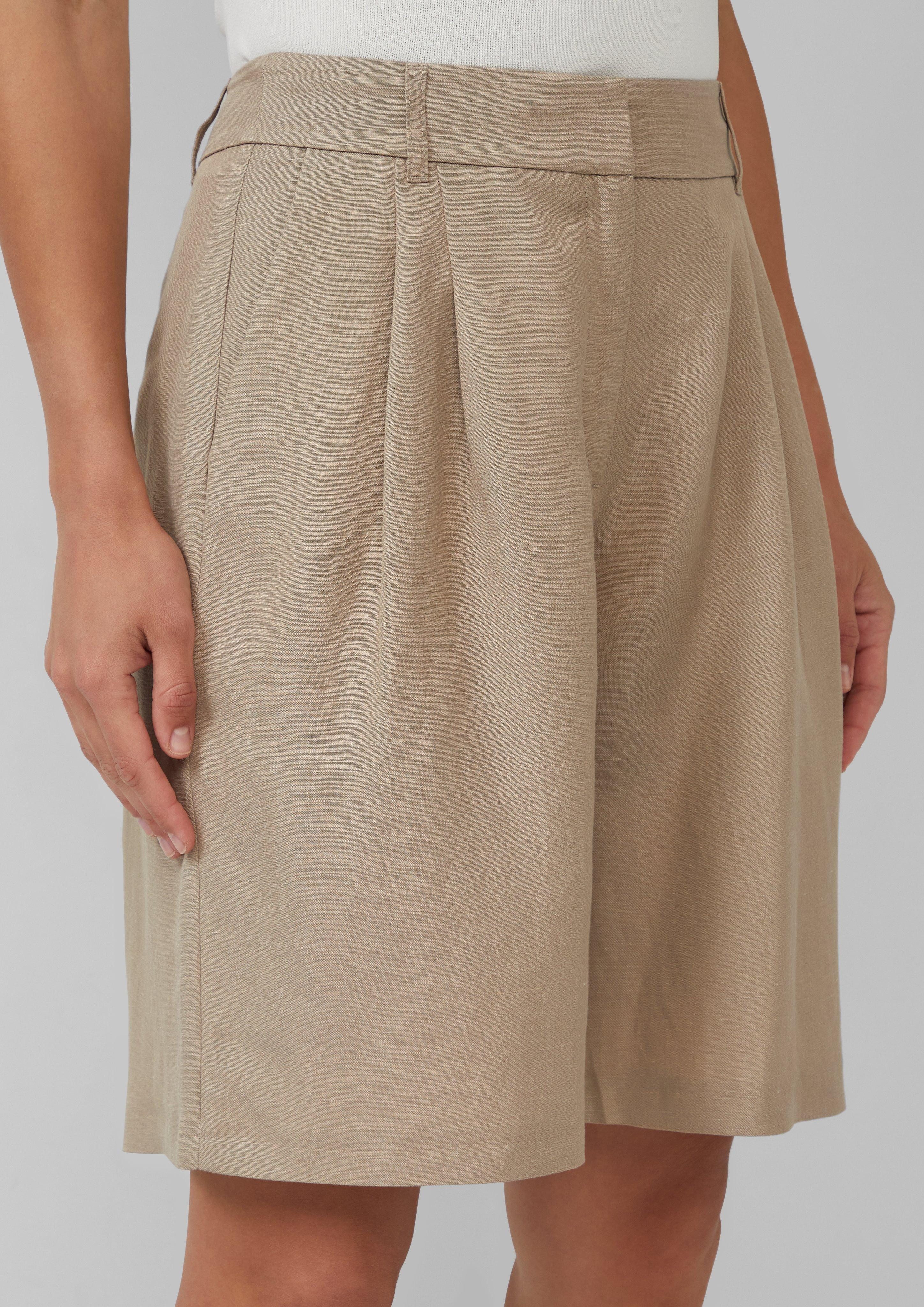 s.Oliver BLACK LABEL Bermudas Bermuda aus günstig online kaufen