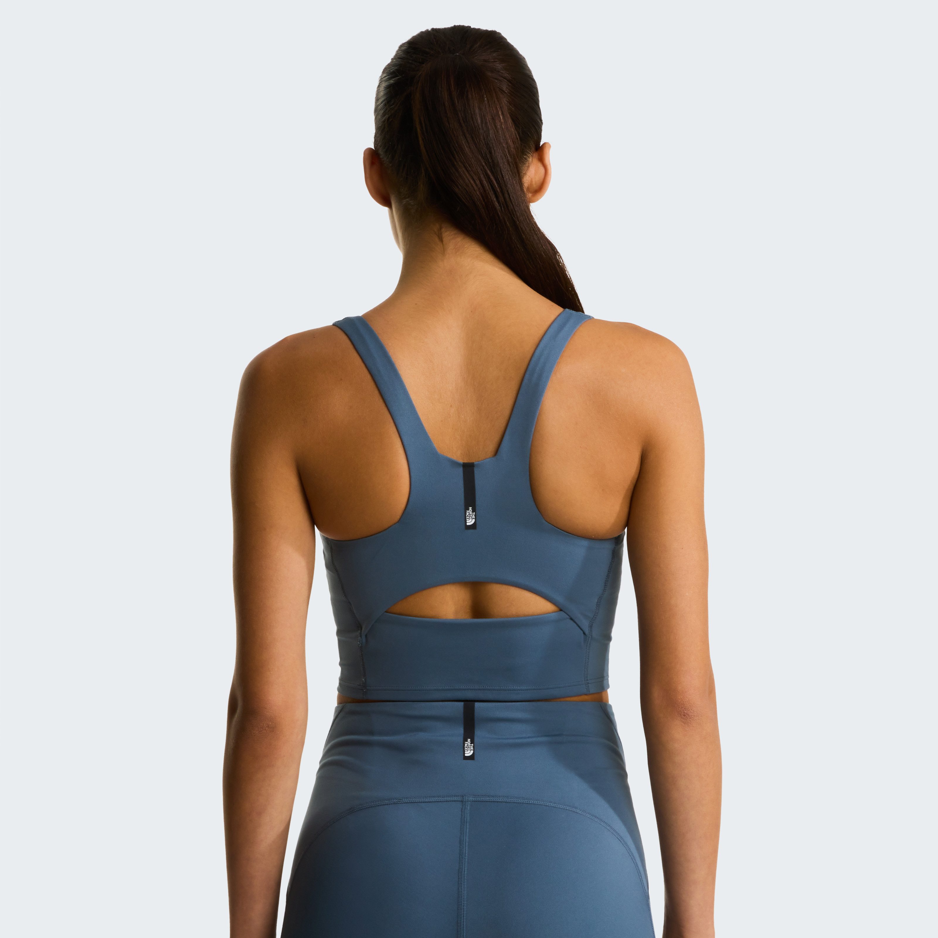 The North Face Sport-BH W JAIDA LONG LINE BRA für sportliche Aktivitäten, für Fitness, Klettern und Wandern