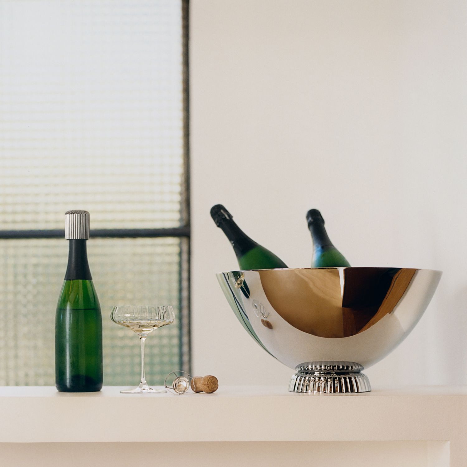 Georg Jensen Wein- und Sektkühler Bernadotte