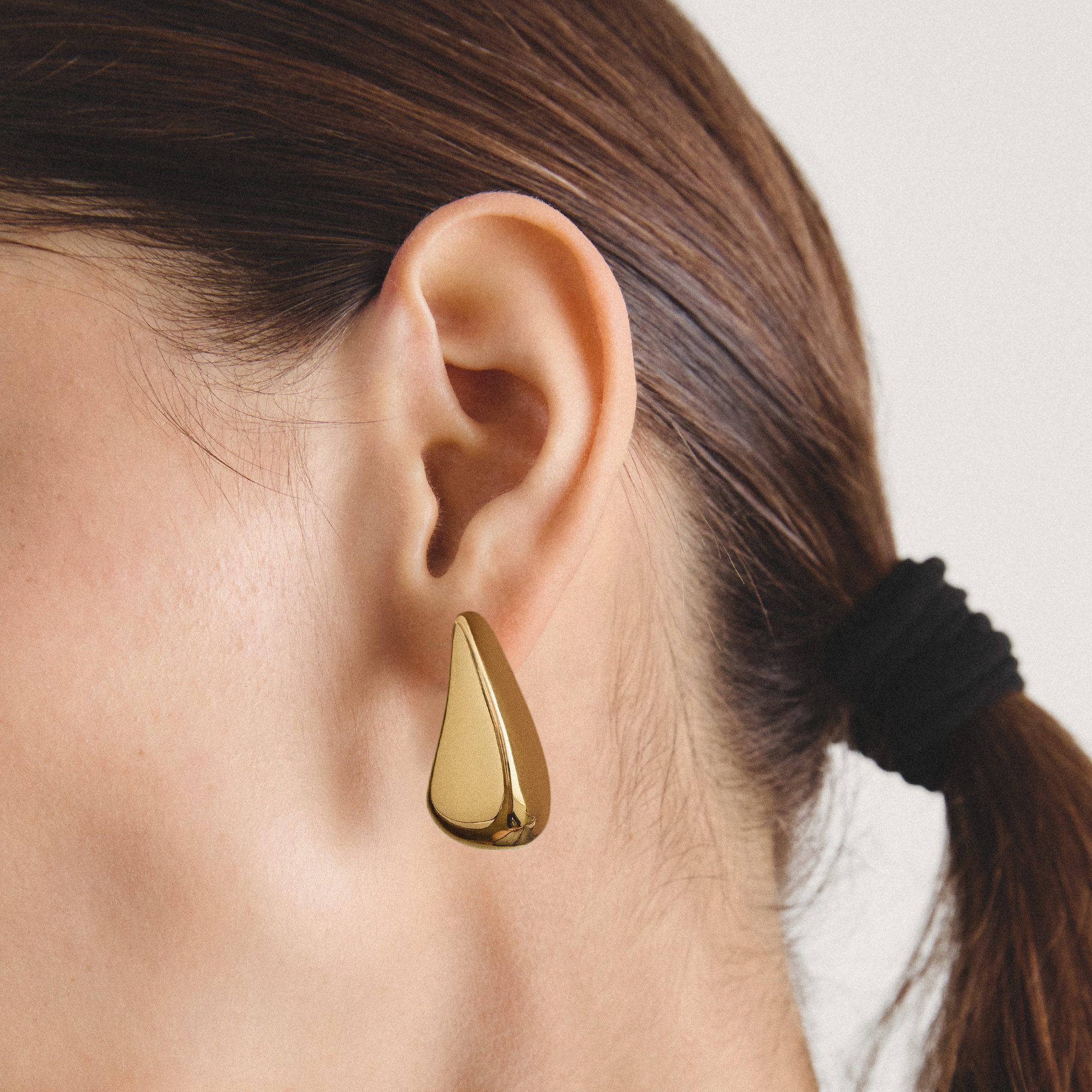 THOMAS SABO Paar Ohrstecker Chunky Ohrringe gelbgoldfarben