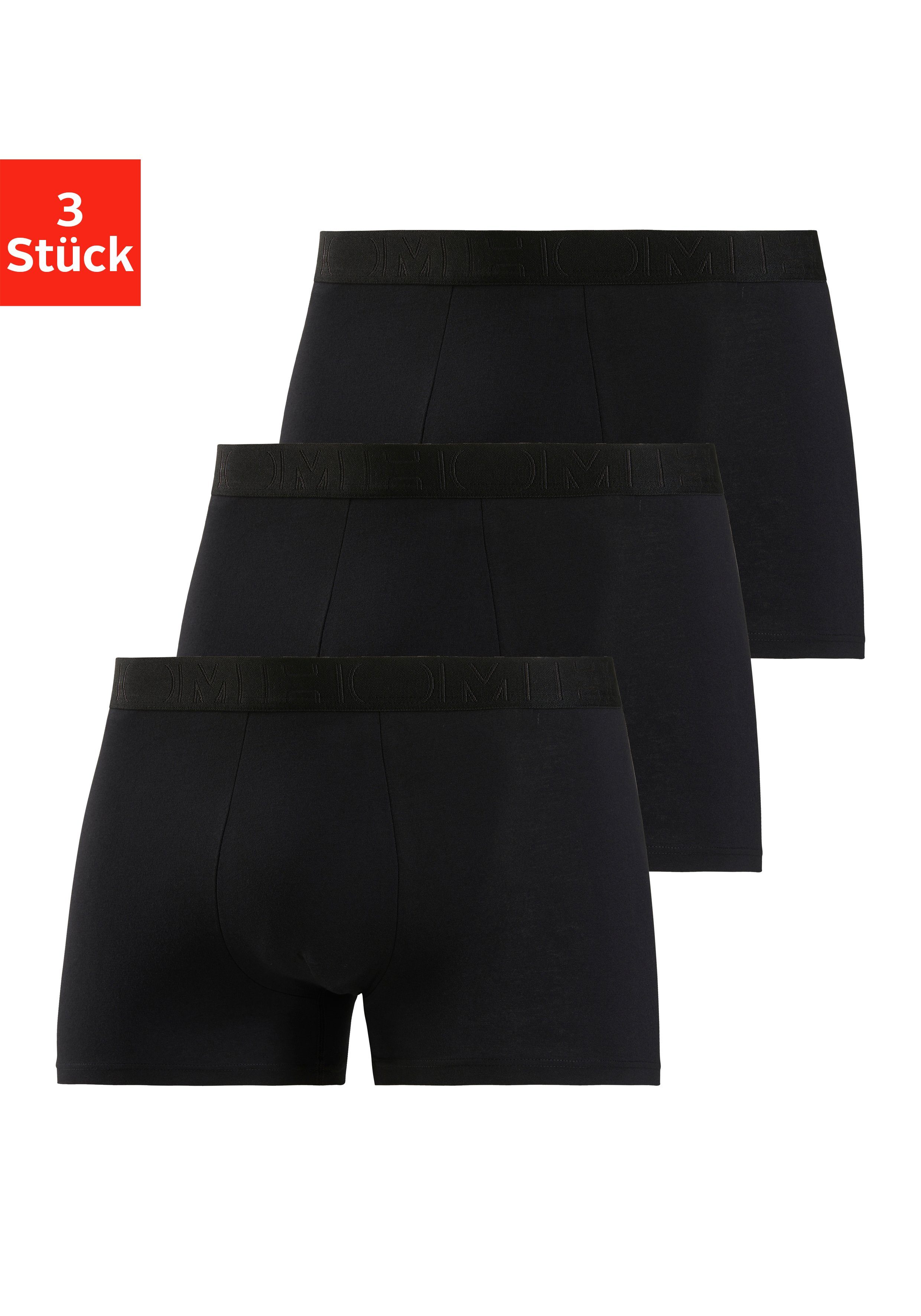 Hom Boxer (Packung, 3-St) black/black/black