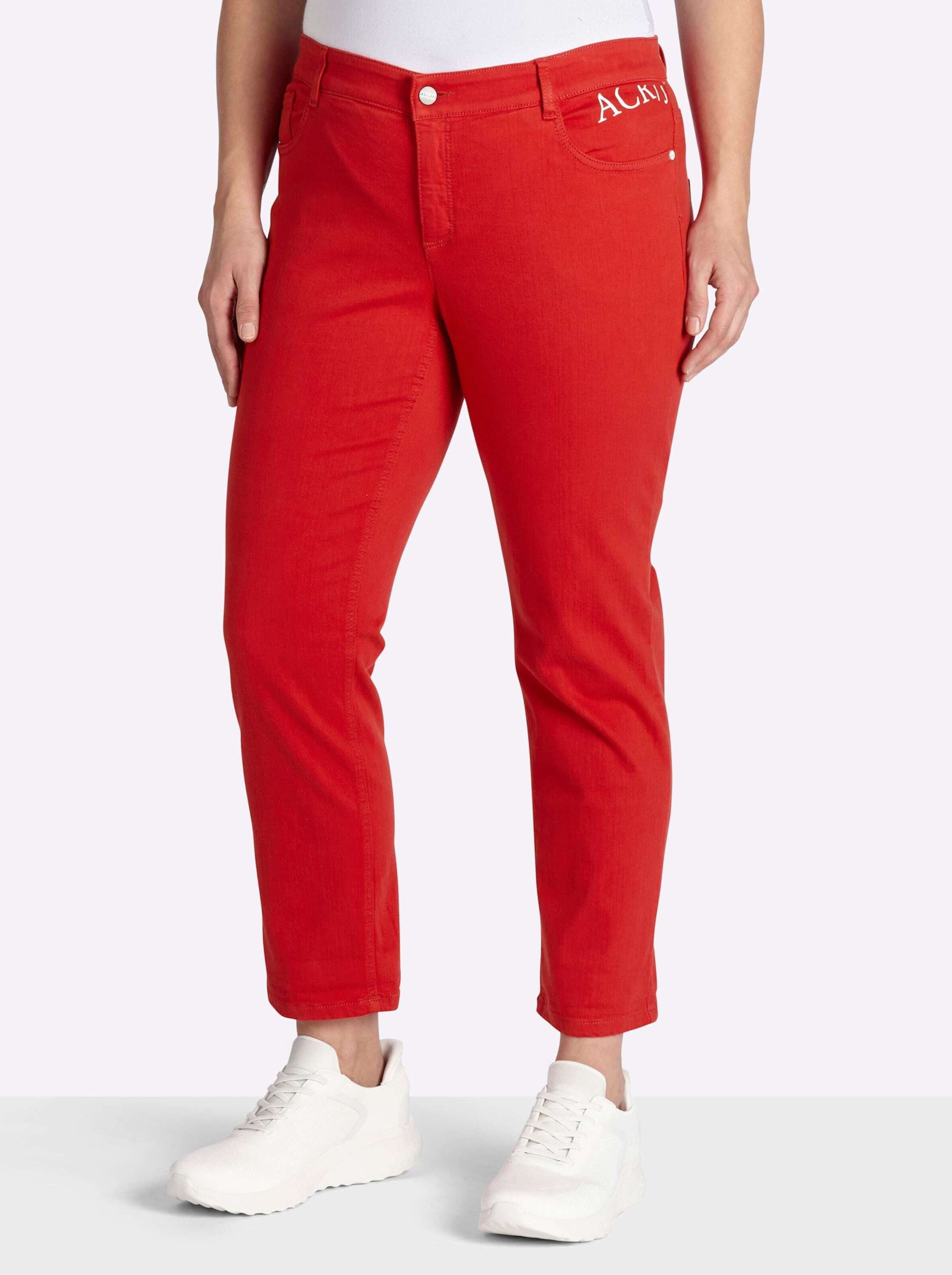 ascari Bequeme Jeans Edel-Jeans leicht vertieft