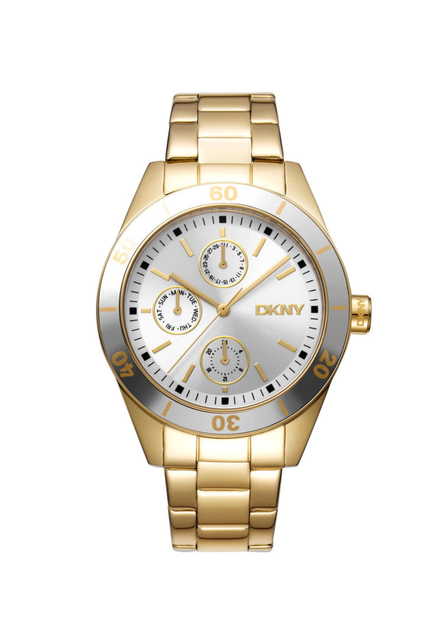 DKNY Quarzuhr Nolita Sport - Gold, (Set)