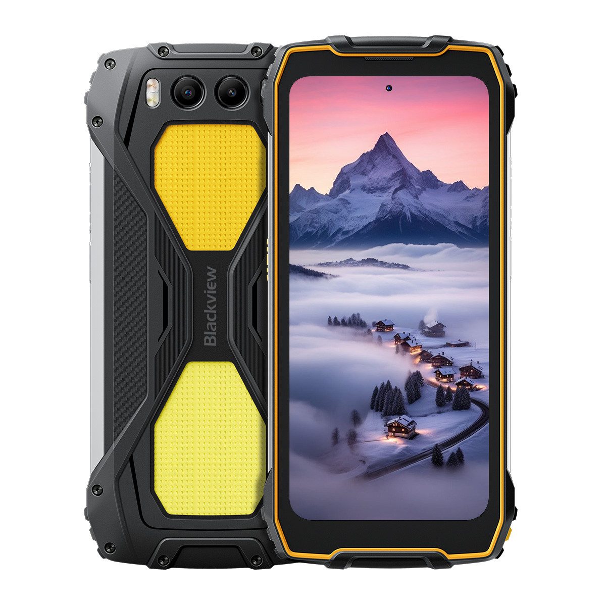 blackview BV7300 Rugged Smartphone 18GB, Campinglicht, Dual Core 256 GB Smartphone (16.94 cm/6.67 Zoll, 2000 GB Speicherplatz, 50 MP Kamera, Handschuhmodus, Campinglicht, Unterwassertauglich, 20 MP Nachtsicht)