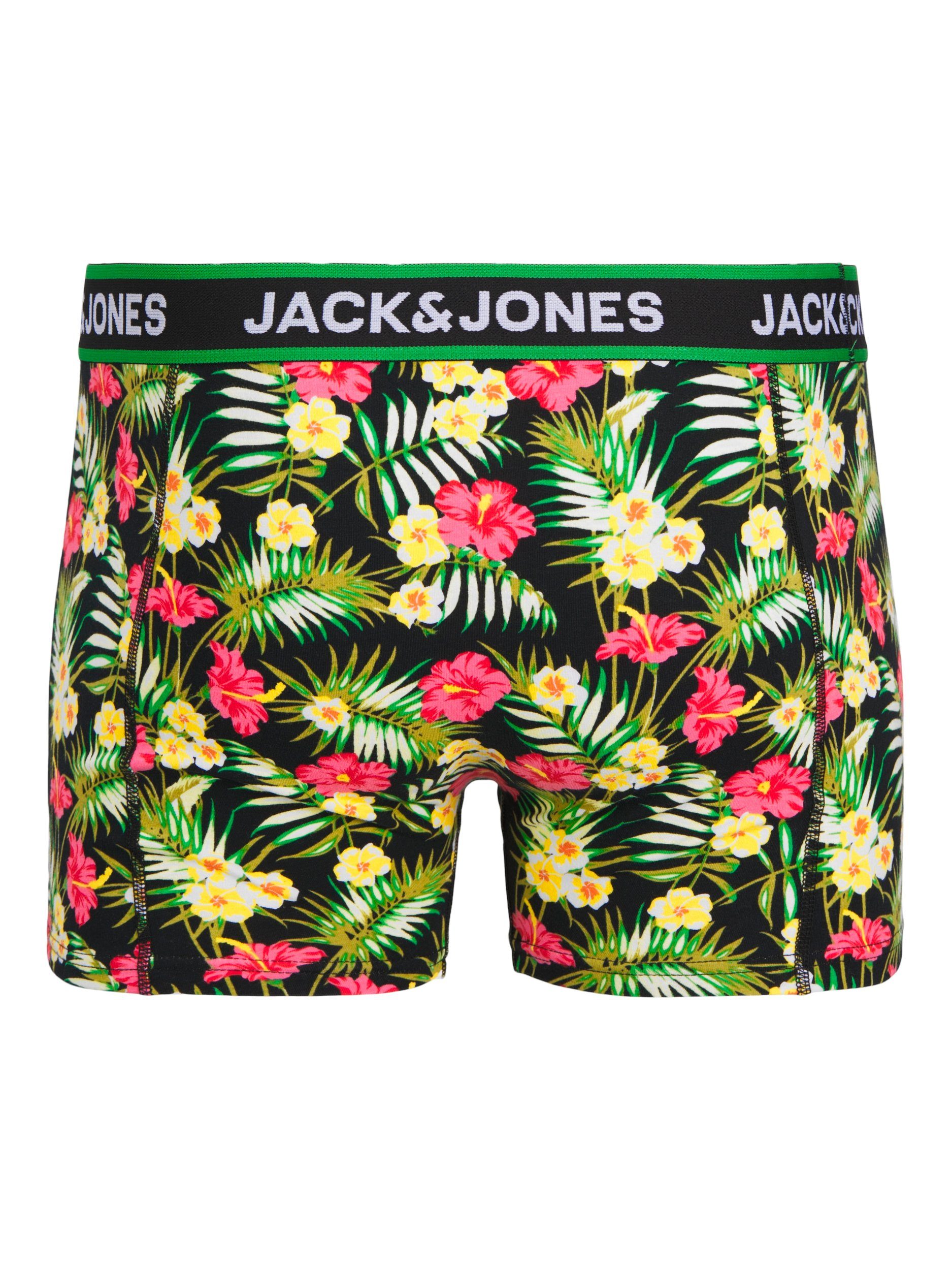 Jack & (Packung, FLOWERS JACPINK 3 3-St) Jones TRUNKS PACK Trunk SN