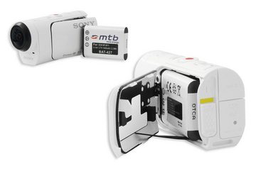 mtb more energy [BAT-427 - Li-Ion] Kamera-Akku kompatibel mit Akku-Typ Sony NP-BY1 620 mAh (3,6 V), passend für: Sony HD Action Cam Mini HDR-AZ1 (KIT), HDR-AZ1VR…
