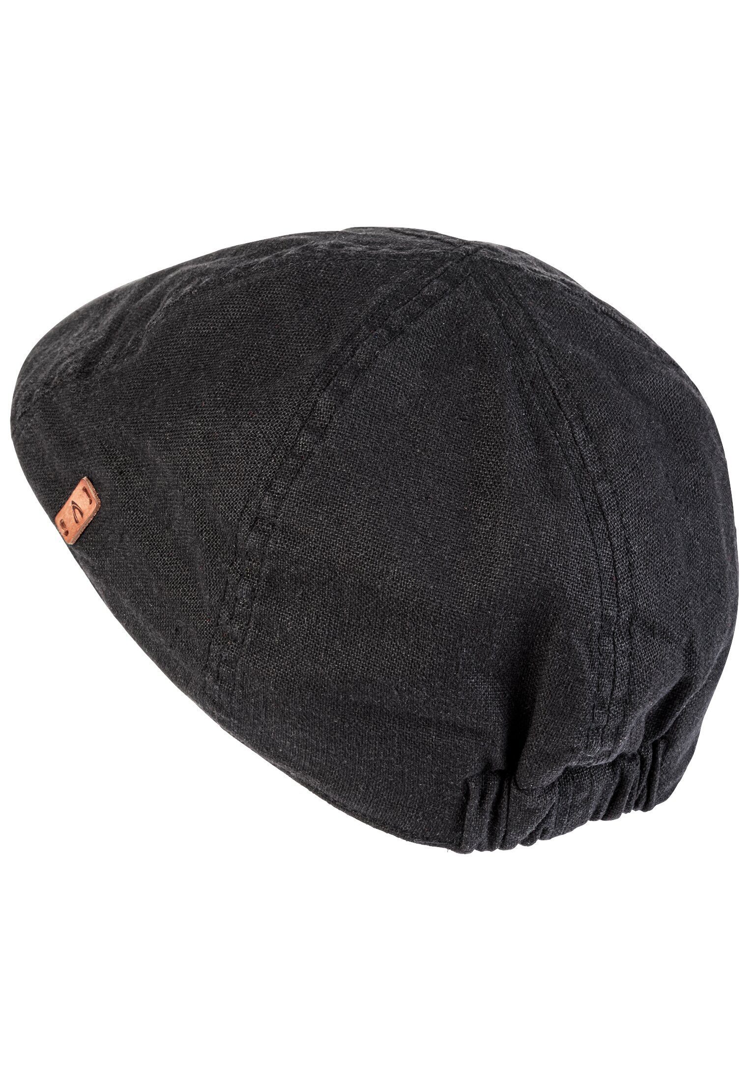 camel active Baseball Cap Schiebermütze aus Leinen-Mix