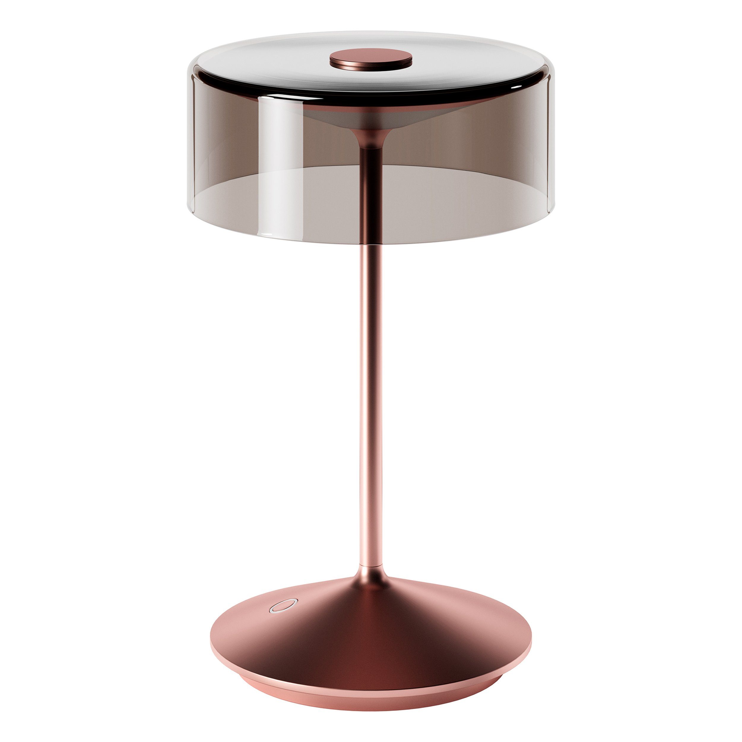 SIGOR LED Tischleuchte Akku-Glasleuchte NUMOTION rosegold, günstig online kaufen