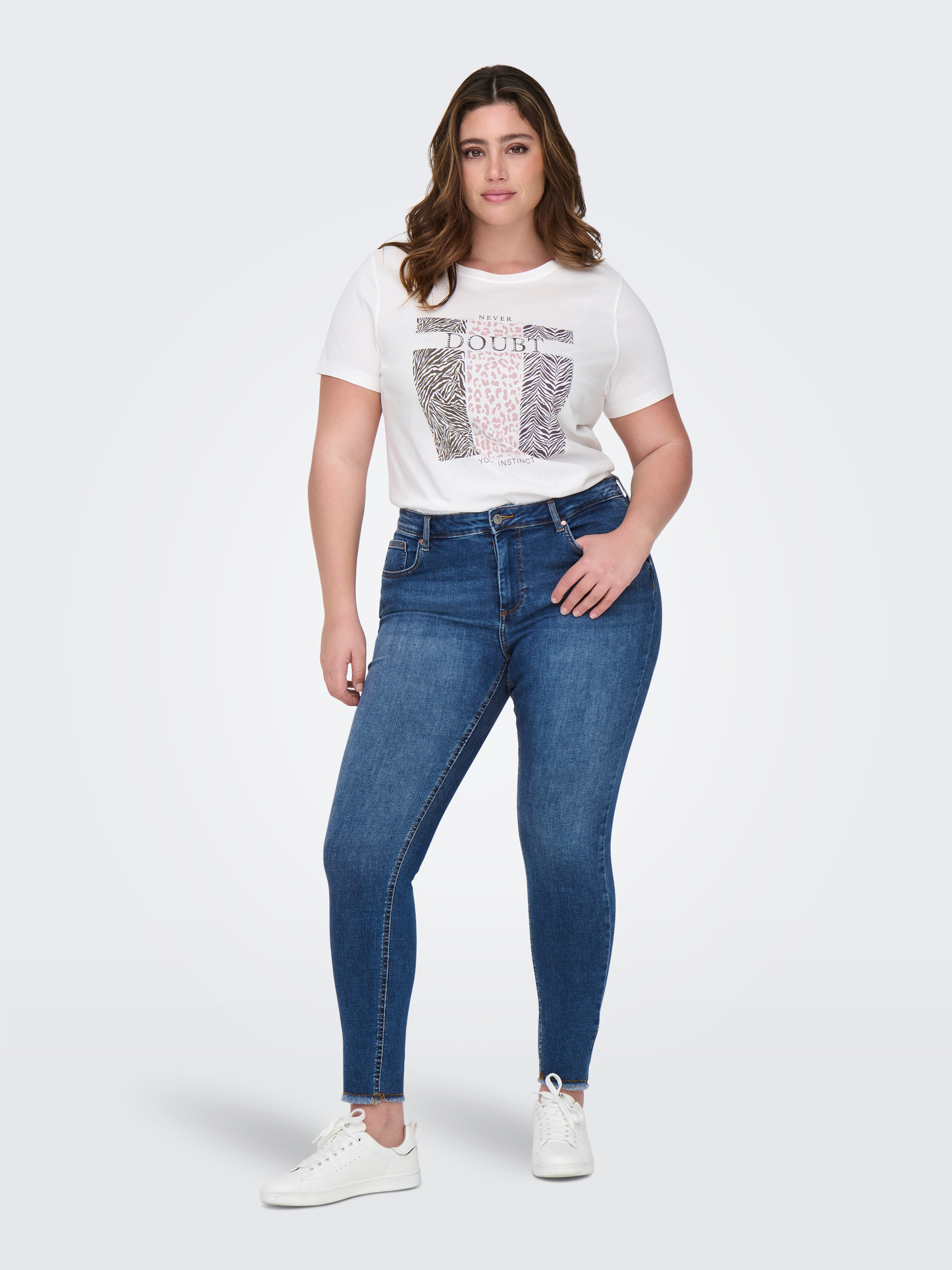 ONLY CARMAKOMA Skinny-fit-Jeans CARWILLY REG SK günstig online kaufen