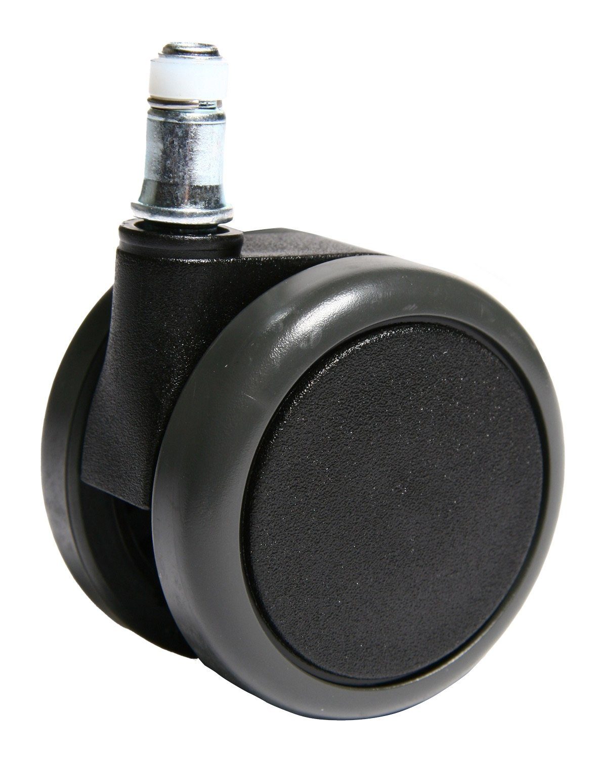 Bürostuhl Hartbodenrollen, groß, Schwarz, Ø 6,5 cm