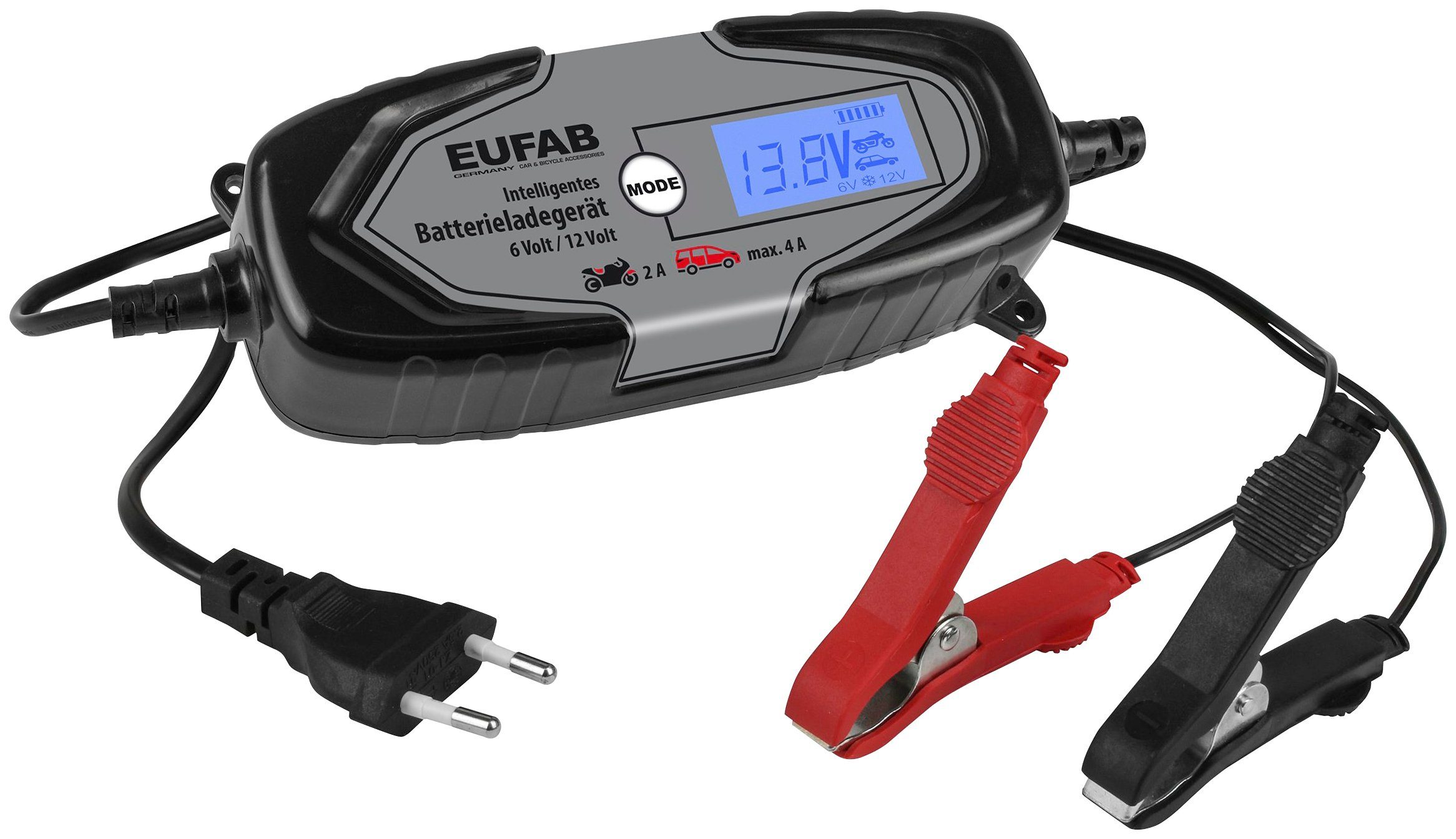 EUFAB EUFAB 16647 (4000 mA) Autobatterie-Ladegerät