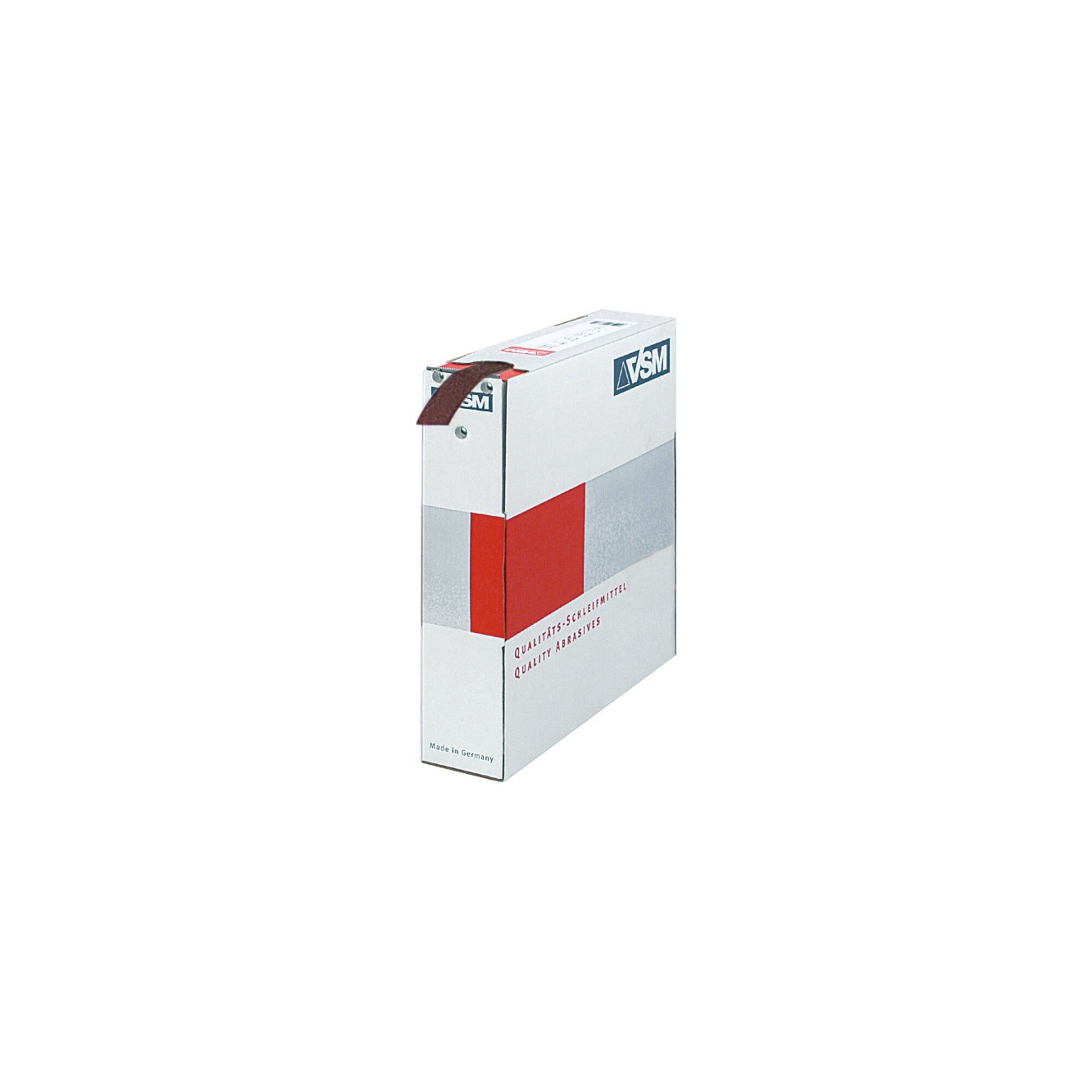 VSM Schleifpapier VSM Schleifgewebe-Sparrolle (A) braun KK 114 F, 25 mm x 50 m, Körnung: