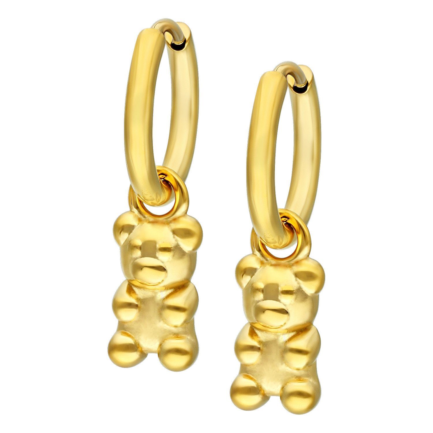 Wildcat Paar Creolen Little Gummi Bear günstig online kaufen