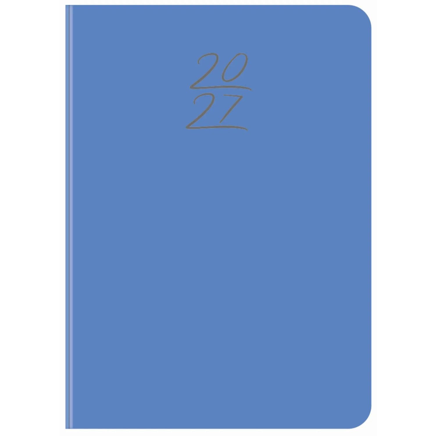 Korsch Verlag Taschenkalender Wochentimer Colour blau 2027