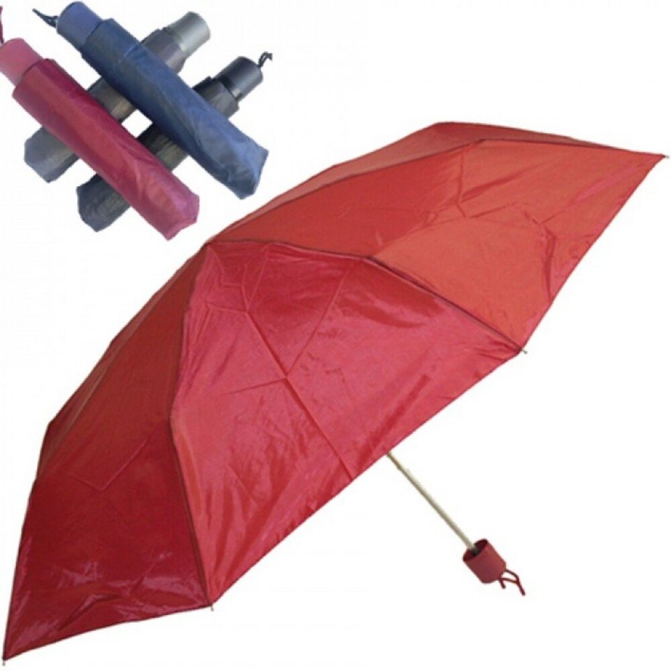 OSMA Werm Taschenregenschirm Regenschirm 100 cm, Taschenschirm Sturmfest  Regenschutz Winddicht