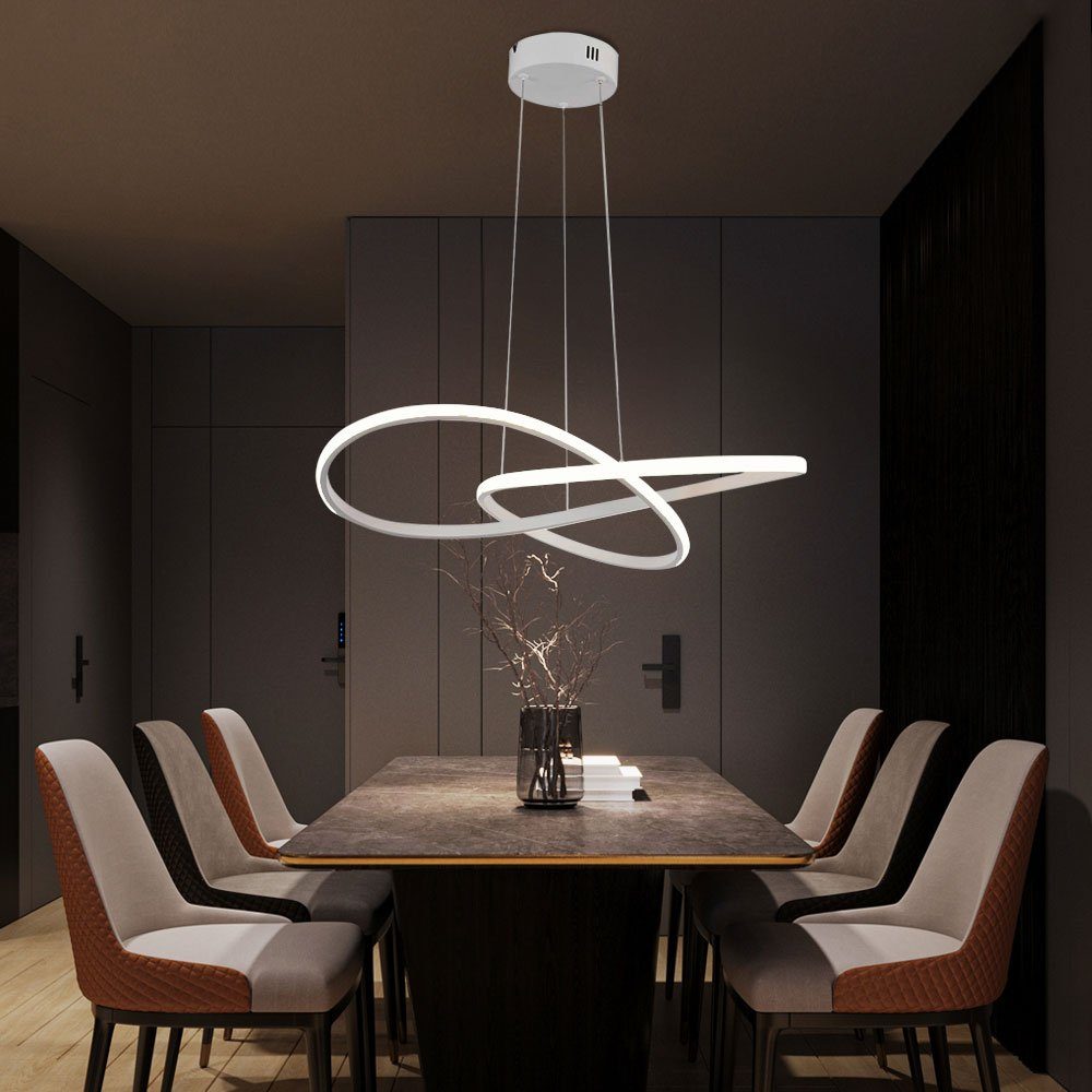 V-TAC LED-Hängeleuchte, LED-Leuchtmittel fest verbaut, Warmweiß, günstig online kaufen