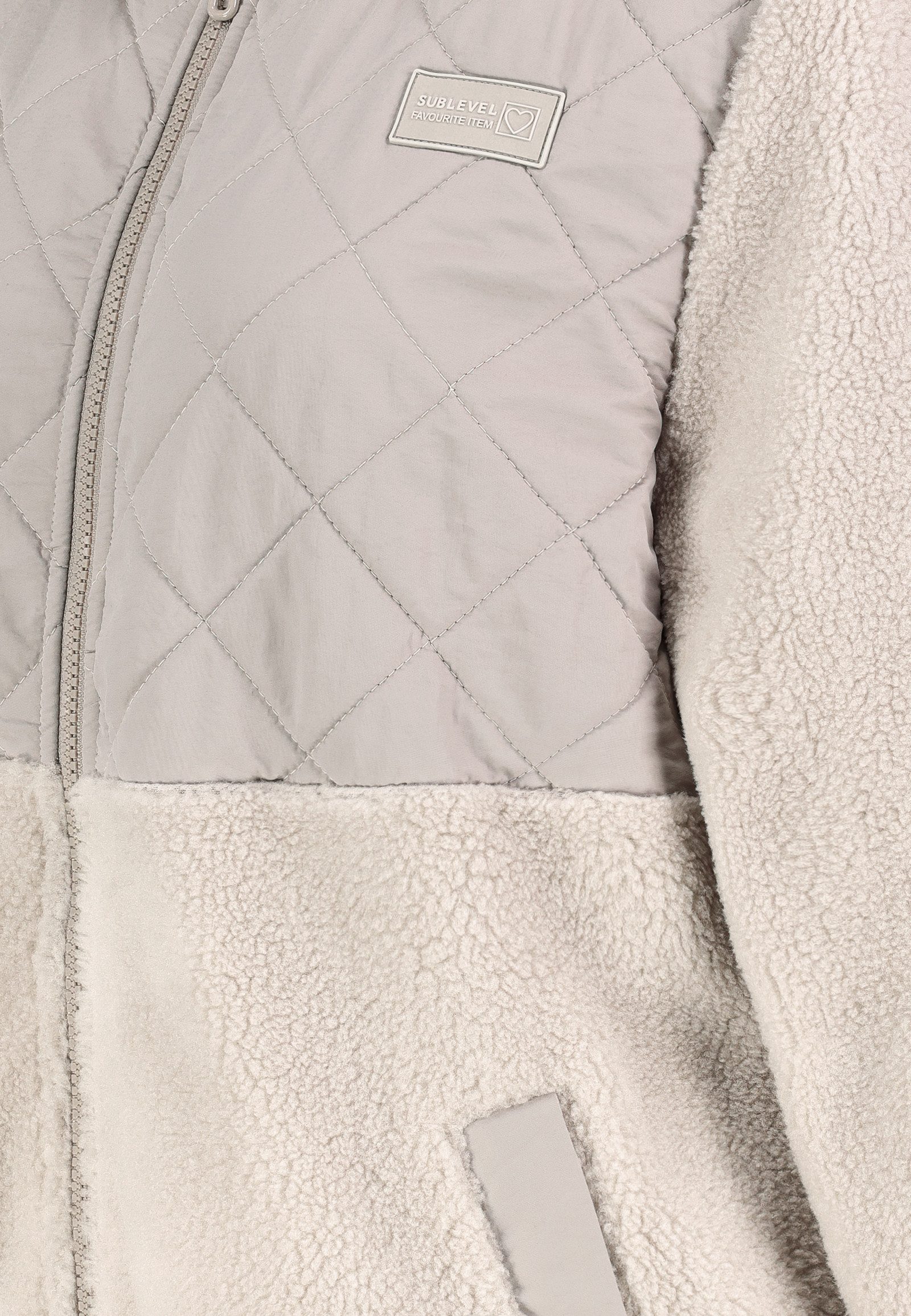 SUBLEVEL Blouson Gemütliches Outdoor-Design mit Reißverschluss. (1-St) D20004M02673_Jacket