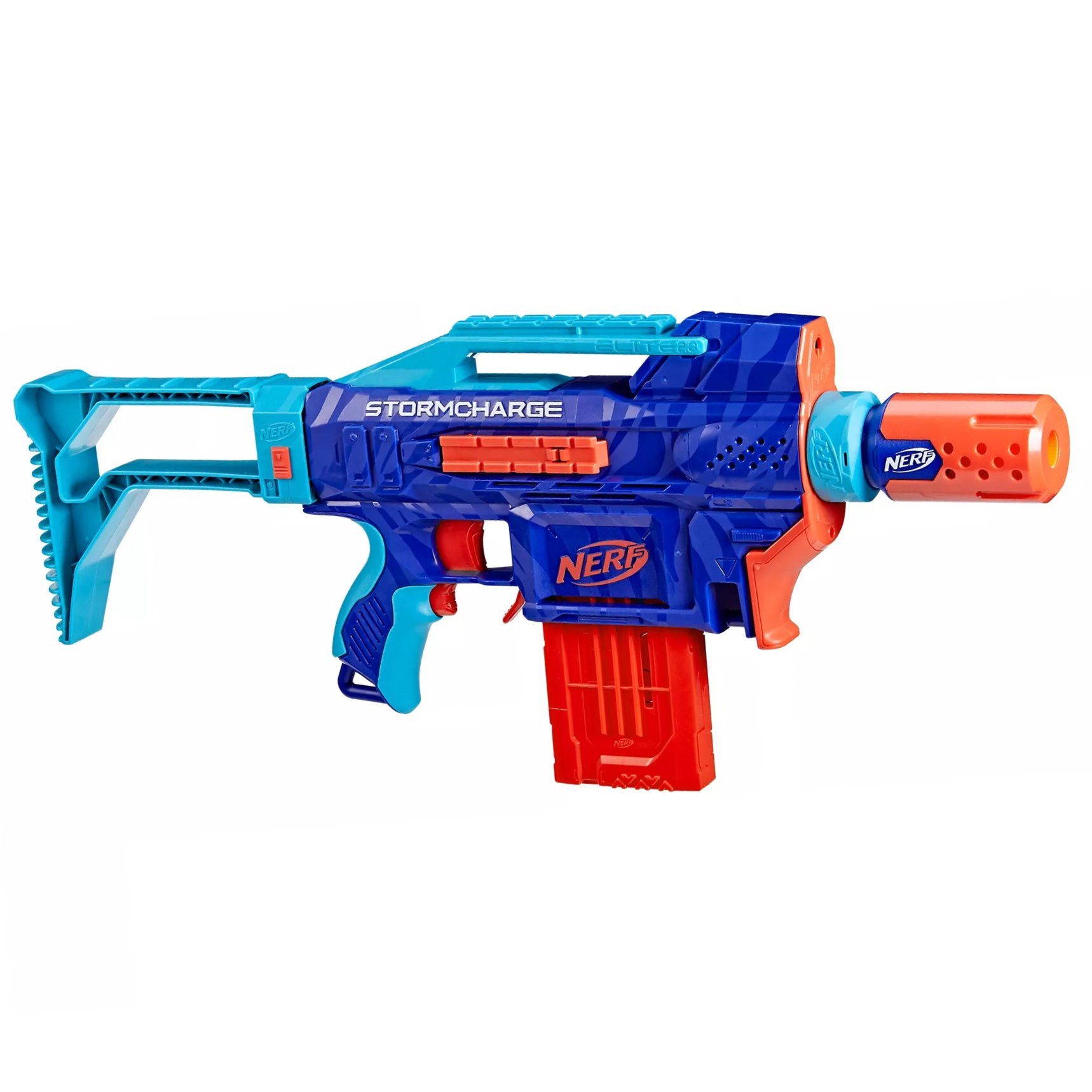 Hasbro Blaster Elite 2.0 Stormcharge, Nerf Elite 2.0 Stormcharge mit 20 Darts