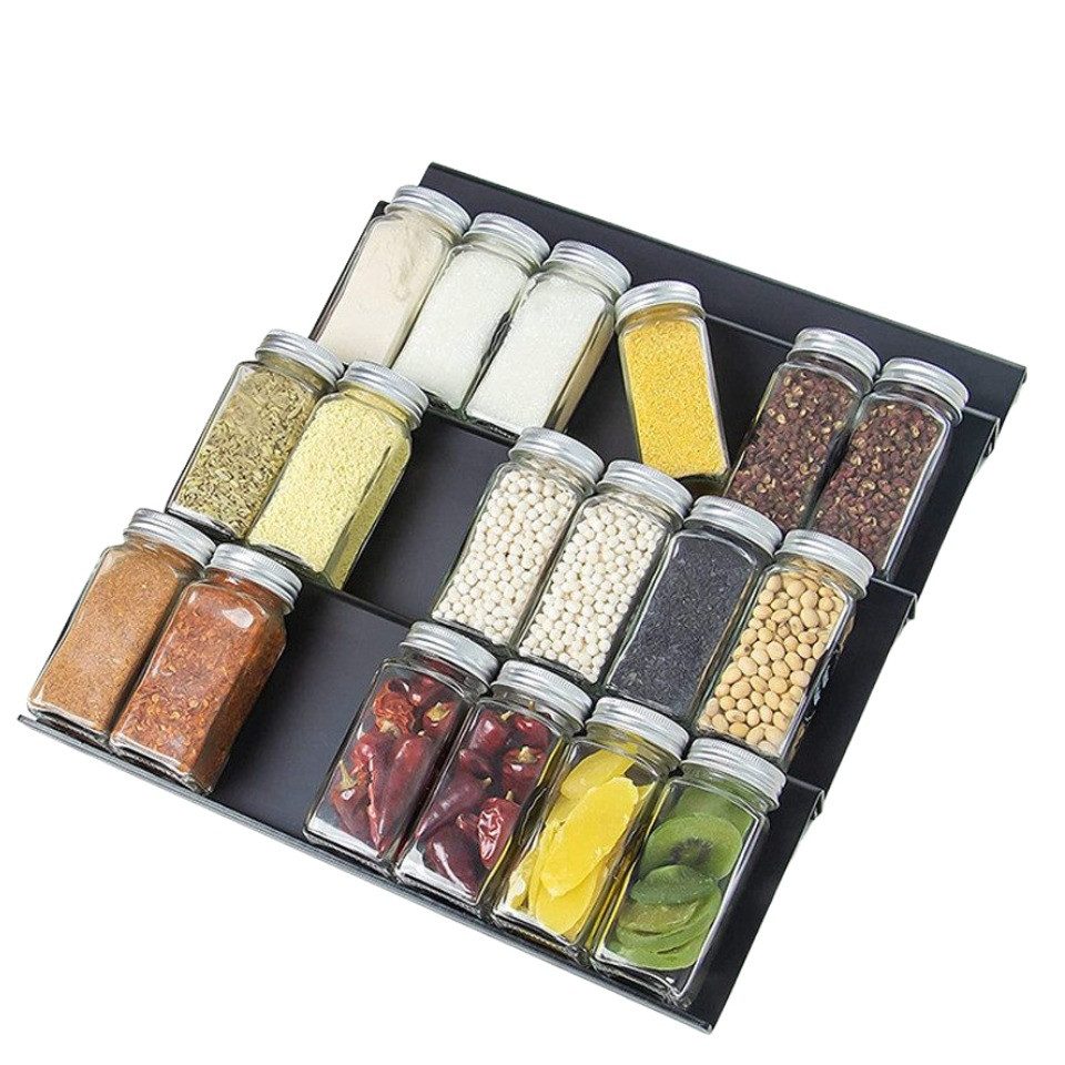 Coonoor Gewürzregal Gewürzregale 4 Stk Ausziehbar, günstig online kaufen