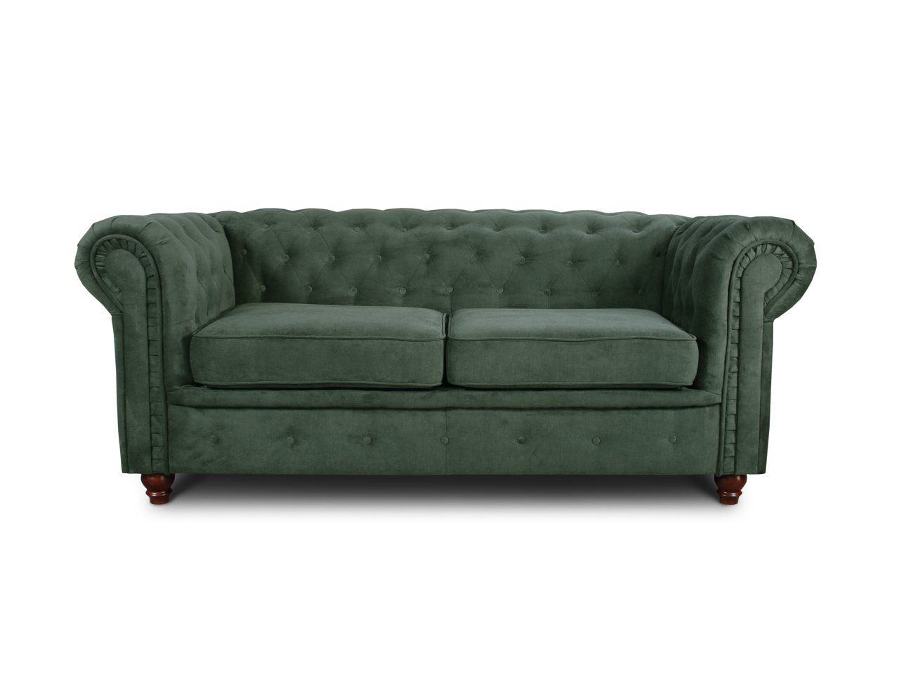 2, Couch Sofnet Glamour Asti Sofa Sofa Chesterfield Sofagarnitur, 2-er,