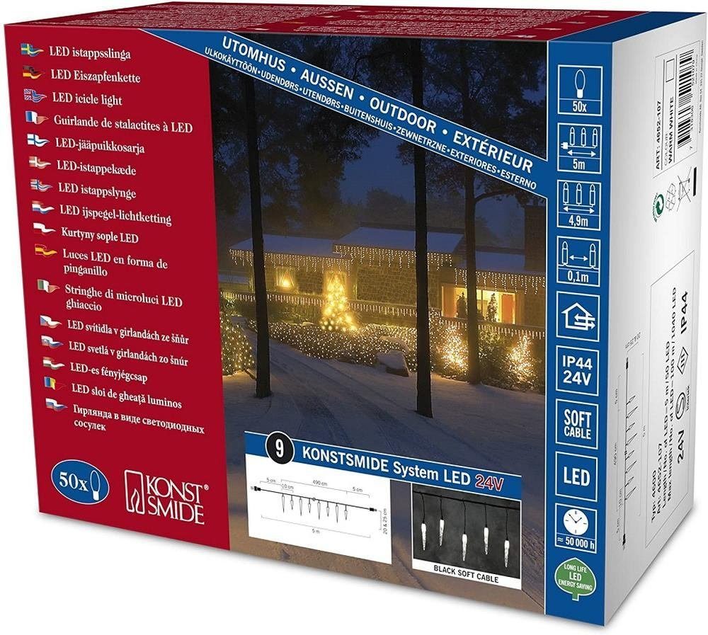 KONSTSMIDE LED-Lichterkette 4652-107 Konstsmide 4652-107 Erweiterung 50 LEDs