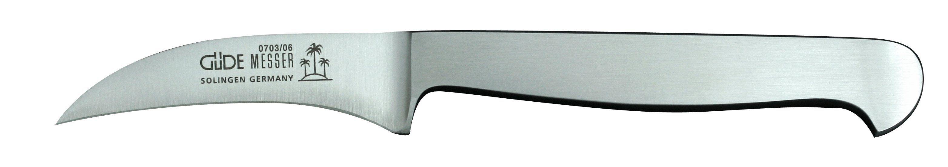 Solingen - Klinge Schälmesser 6 Güde Kappa, Griff Schälmesser Messer und CVM-Stahl cm